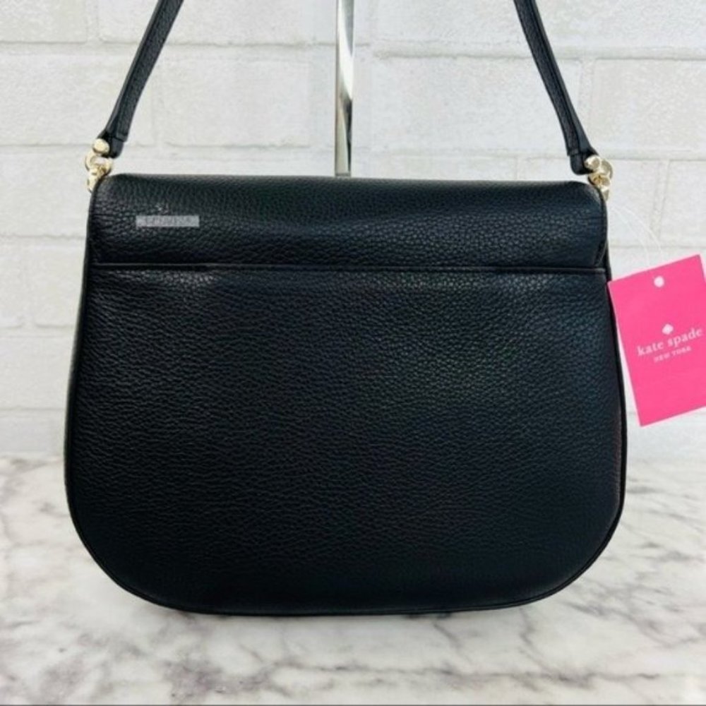Kate Spade Leila Medium Flap Shoulder Bag Crossbody - Picture 2 of 9
